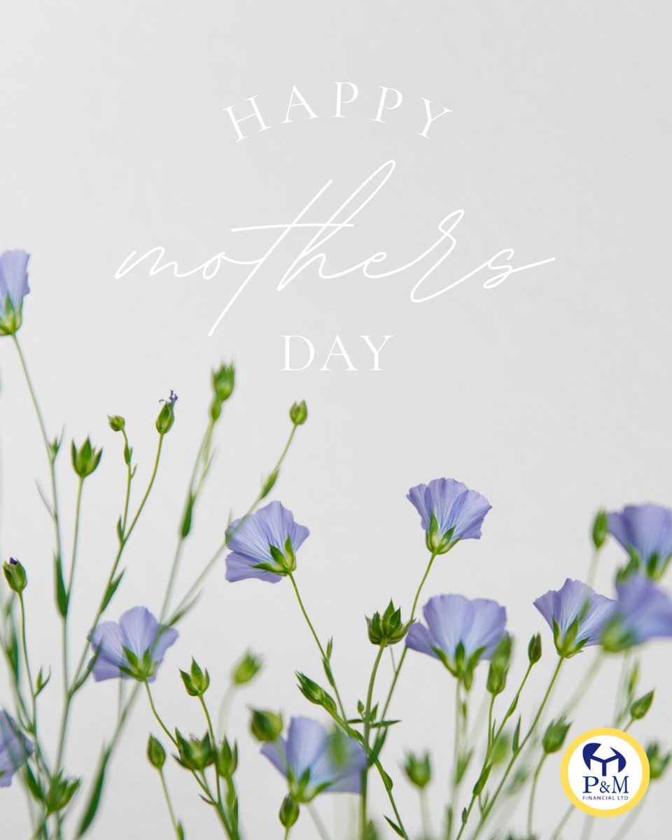 🌸💐 Happy Mother’s Day! 💐🌸

Thank you for everything you do. Here's to you today and every day! 🌷✨

#HappyMothersDay #CelebratingMums #LoveAndGratitude #PMFinancial #MothersDay2025