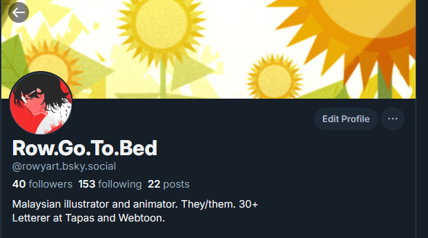 Row ✨available for work✨ tweet media