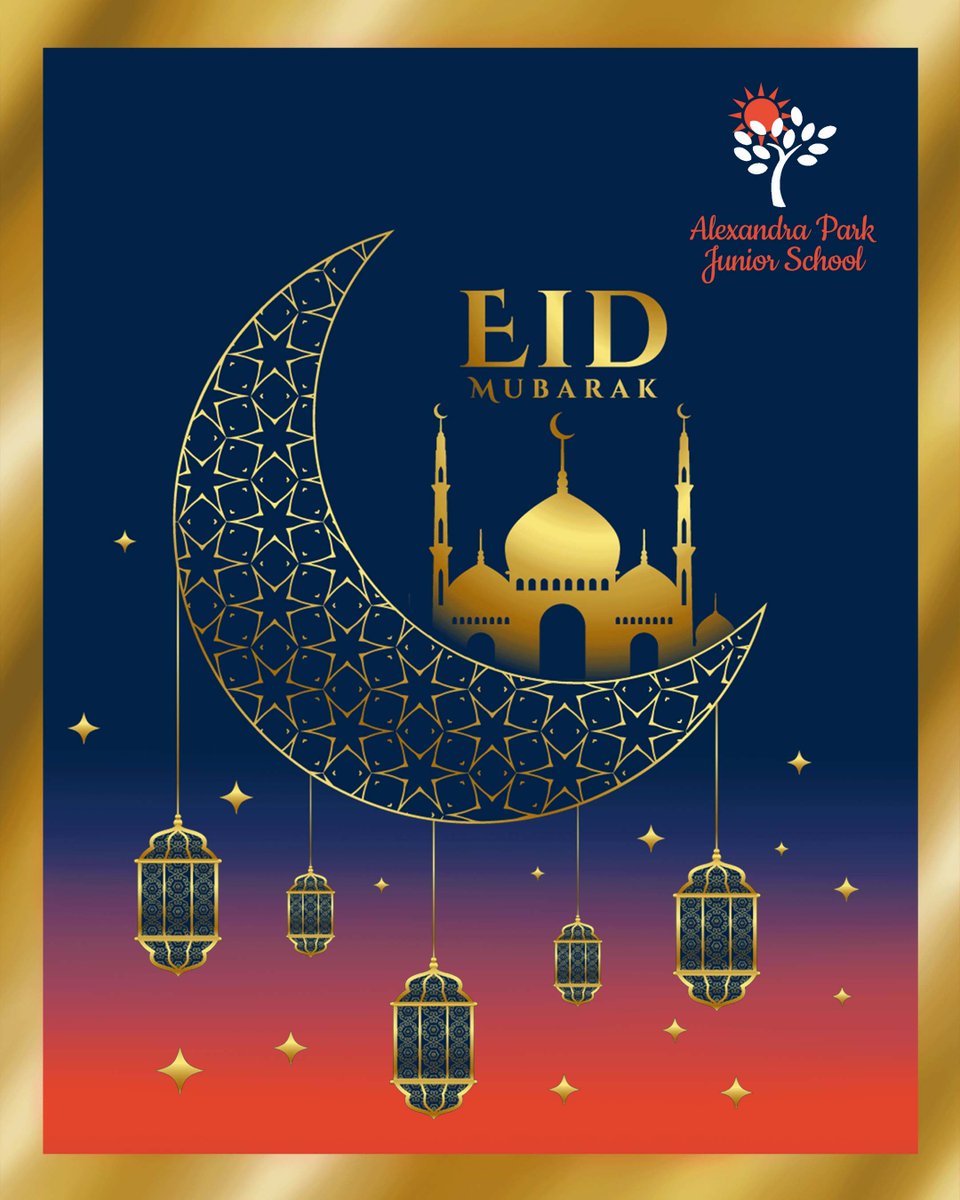 🌙 Eid Mubarak to all of our pupils, staff and their families celebrating over the next few days. 🎉