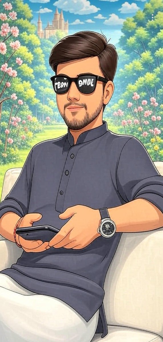 SinghSudarsh's tweet photo. With the trend #Ghiblistudio https://t.co/fo6iVXFJPQ