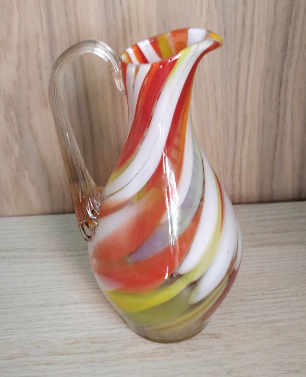 VintageSoviet's tweet image. Retro #Multicolour #Glass #Pitcher #Soviet Era #Vintage #Tableware #Unique Glass #Serving Pitcher 

etsy.me/3LATUDk