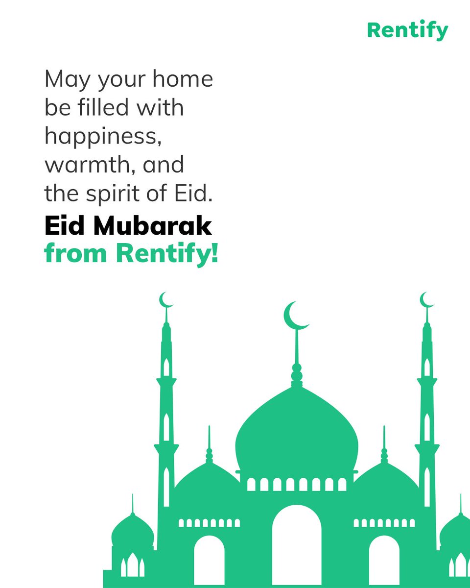 GoRentify's tweet photo. Eid Mubarak! 🌙✨ Wishing you joy, prosperity, and togetherness this festive season. 

#EidMubarak #Rentify https://t.co/DNVH4GTuZV