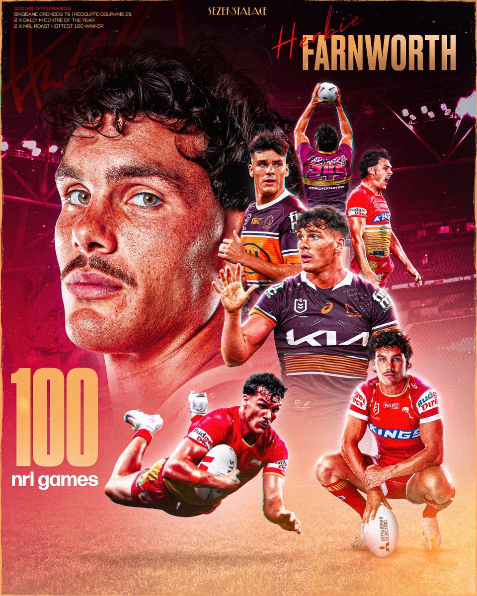 jackkcronin's tweet photo. Recently had the opportunity to make the shirts for the friends and family of Herbie Farnworth to celebrate his 100th game in the NRL 🎨

Unfortunately the original milestone game was moved from Brisbane but they were still able to be worn to the Dolphins first home game in 2025. https://t.co/W7YuQuZPyh