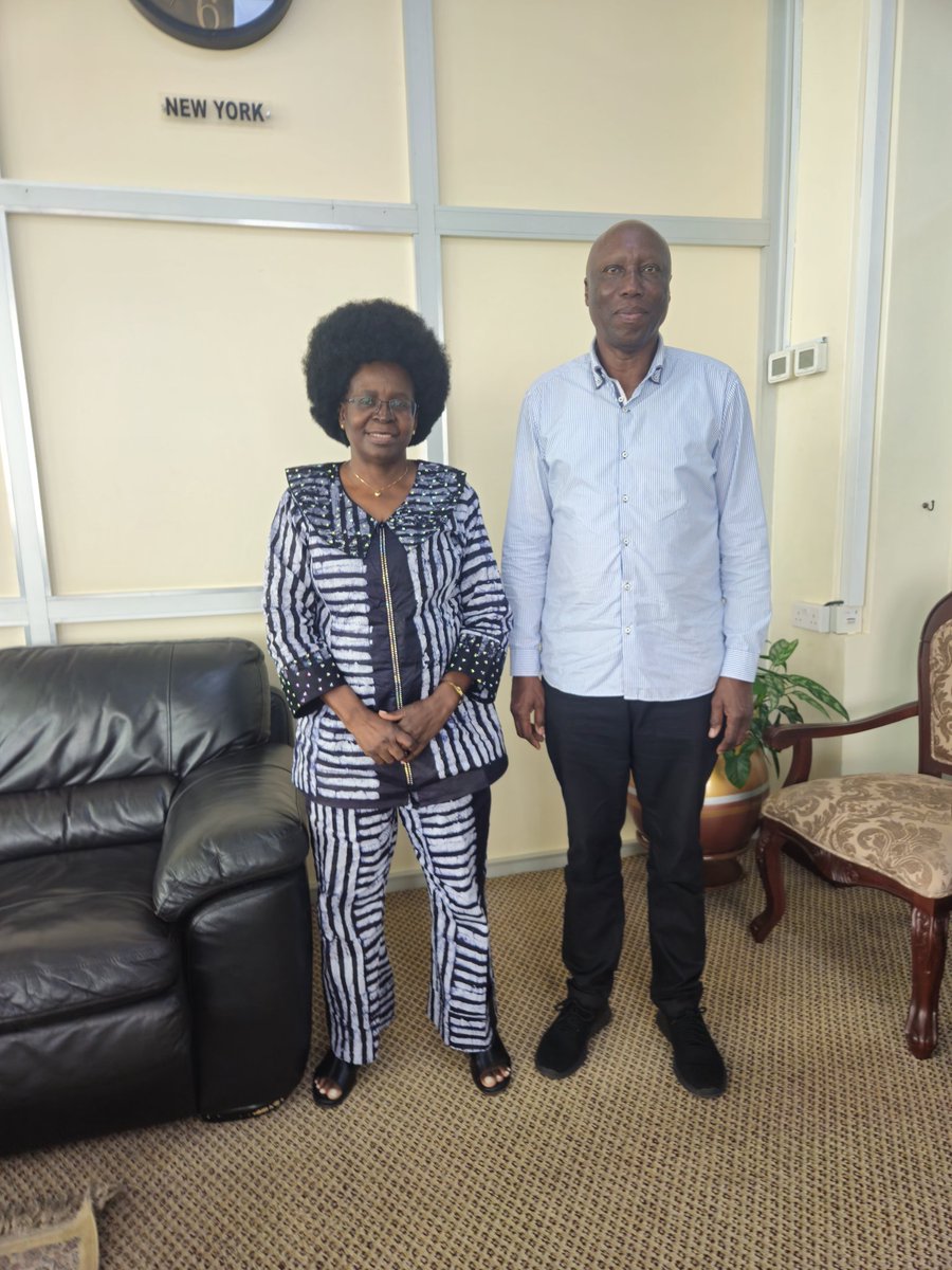 "I am Justice Cheborion Barishaki, Judge of the Court of Appeal and East African Court of Justice. I came to introduce myself and thank you for the work you are doing for thr country. We have heard a lot. I want you to know that there are many who greatly appreciate what you are