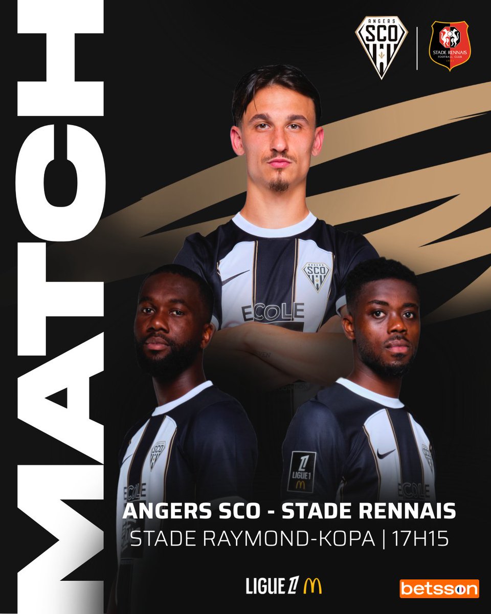 👊 𝗠𝗔𝗧𝗖𝗛 𝗗𝗔𝗬!

🏆 MD27 <a href="/Ligue1_ENG/">Ligue 1 English</a>
🆚 <a href="/staderennais/">Stade Rennais F.C.</a>
🕔 5:15pm
🏟️ Stade Raymond-Kopa
📲 #SCOSRFC
🎟️ urlr.me/exkTZq
🤝 <a href="/BetssonFR/">Betsson France 🔞</a>

𝗧𝗼𝗴𝗲𝘁𝗵𝗲𝗿 🙌

#sportbetting #BetssonFR