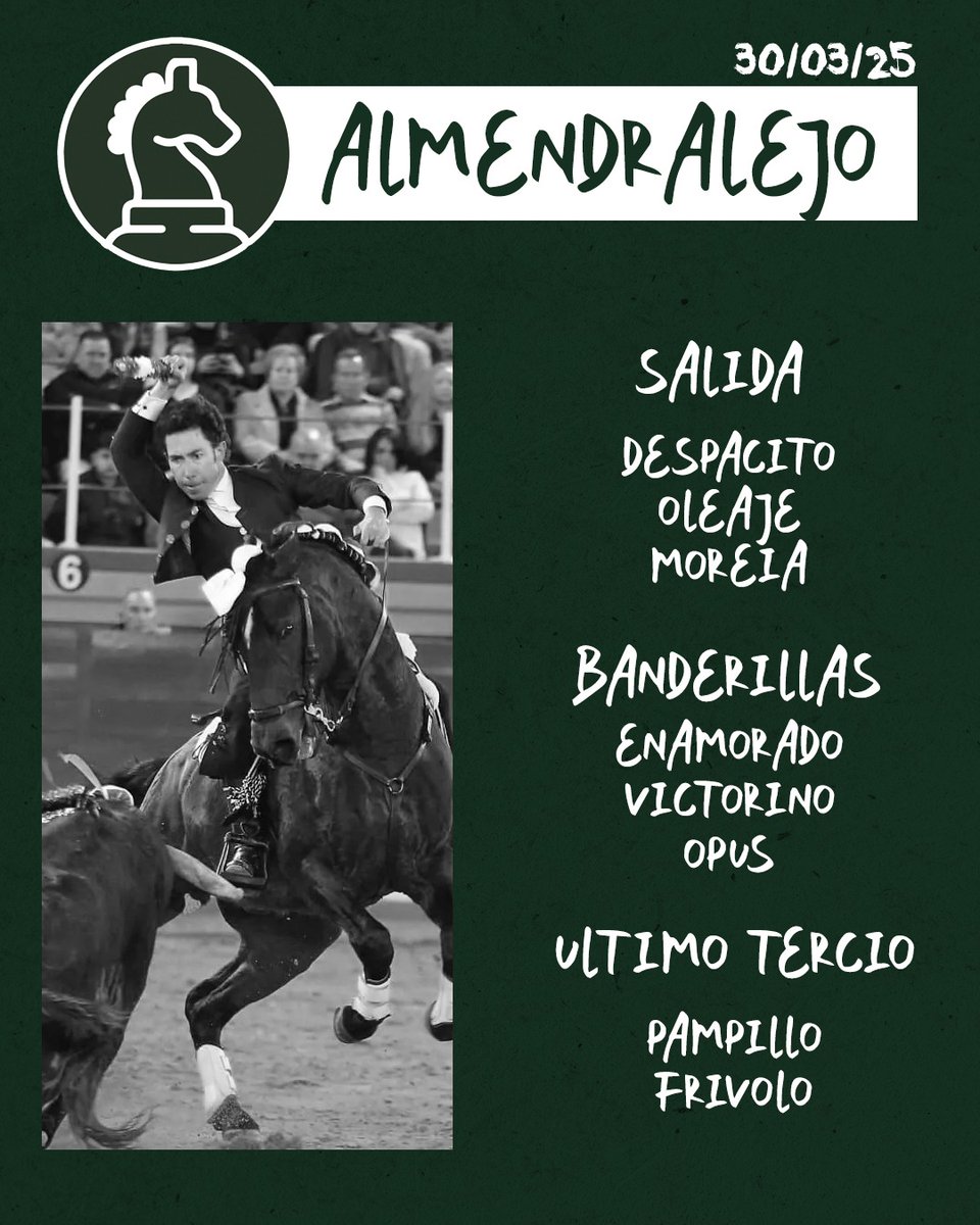 Leonardo (@_leonardohdz) on Twitter photo ⭕️ HOY, ALMENDRALEJO
Cuadra que acompaña a #Leonardo en la plaza de toros de Almendralejo.
<a href="/tauroemocion/">Tauroemoción</a>
#Leonardo2025
#ProfundoLeonardo ⭕️ HOY, ALMENDRALEJO
Cuadra que acompaña a #Leonardo en la plaza de toros de Almendralejo.
<a href="/tauroemocion/">Tauroemoción</a>
#Leonardo2025
#ProfundoLeonardo