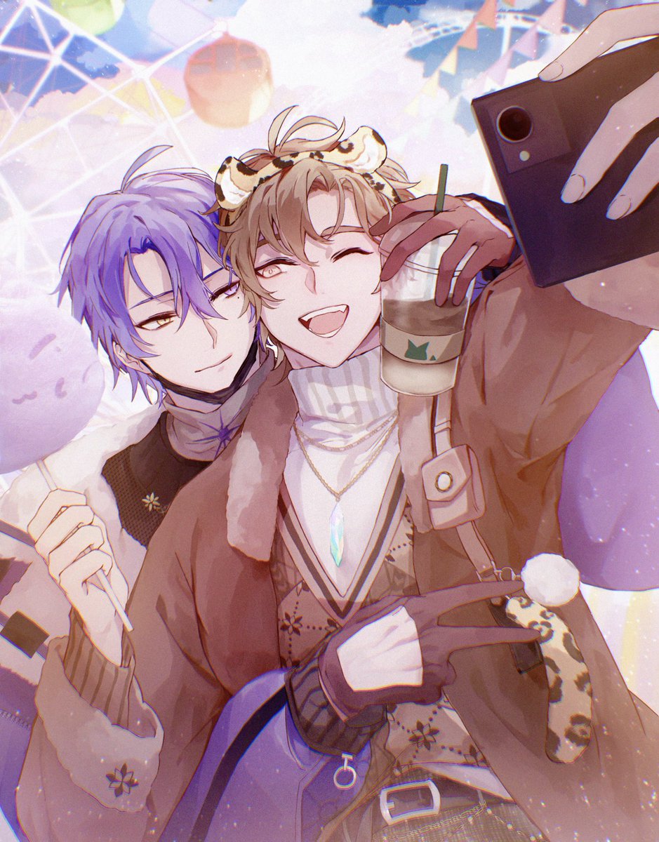 #NUcarnival #ぬカニ_FA #玖エイ 
现pa小情侣游乐园约会🥰