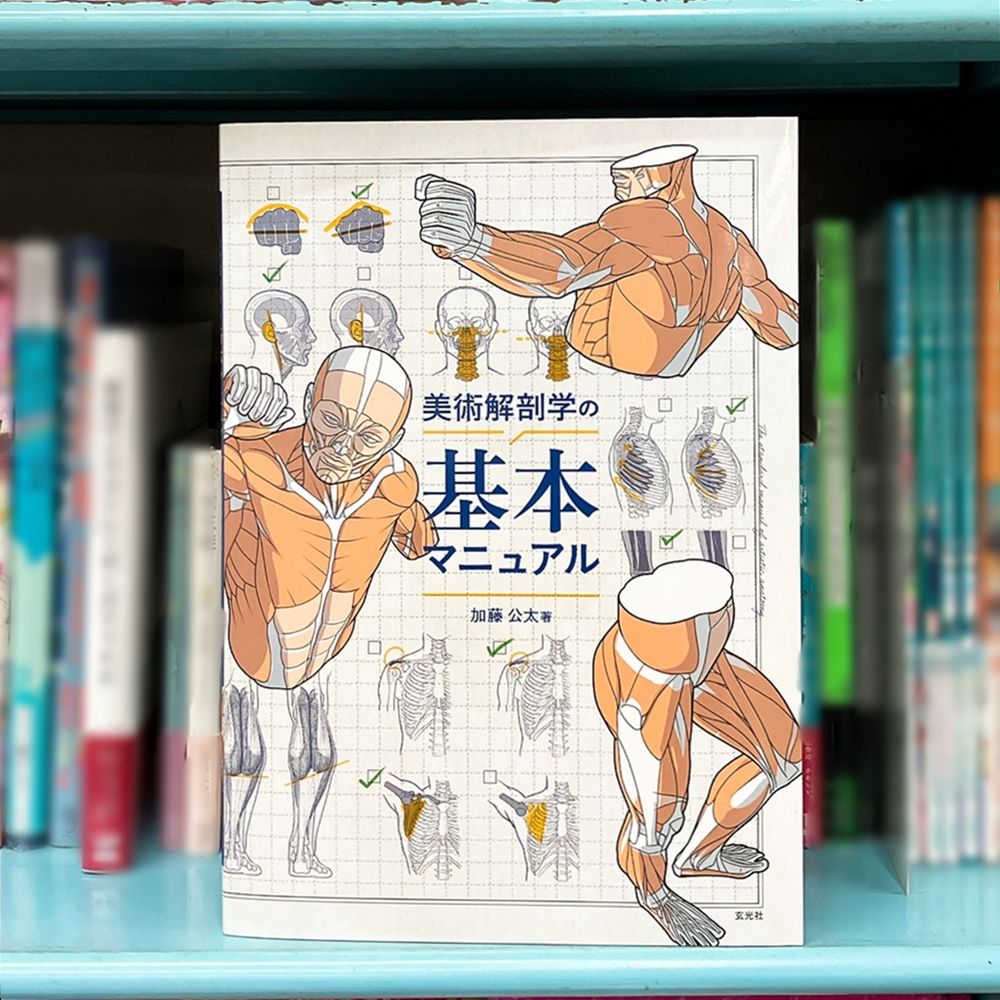 美術解剖学 4冊セット【値下げ不可】 20250417_book_01.jpg