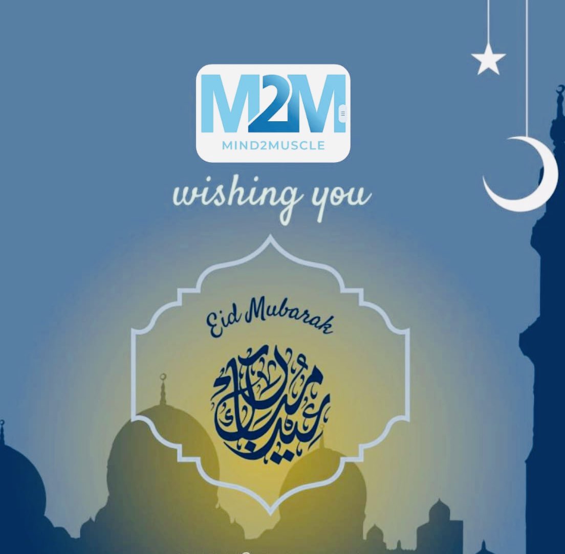 Mind2Muscle®️ (@_mind2muscle) on Twitter photo Eid Mubarak! 💫 Eid Mubarak! 💫