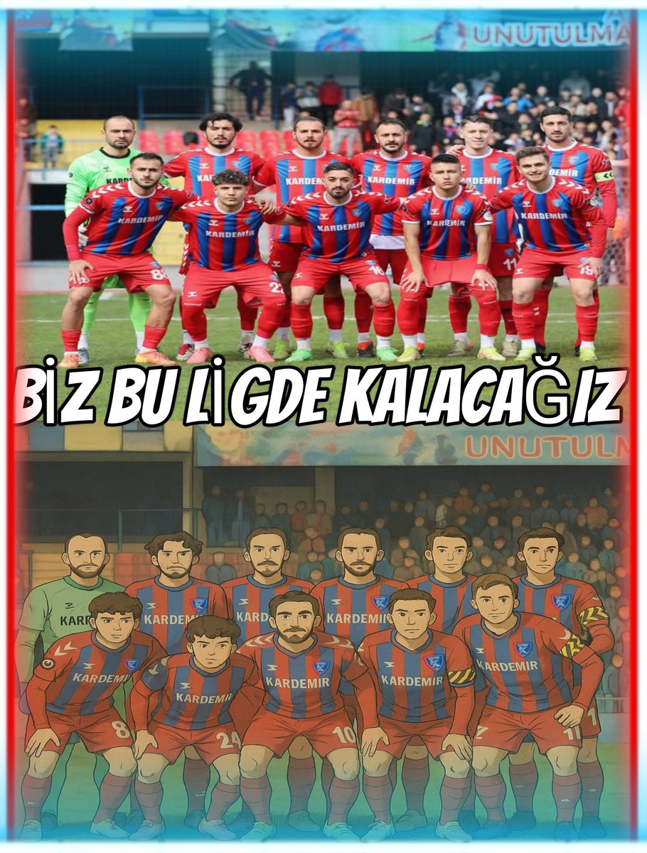 KRBSPORoffical's tweet photo. BİZ BU LİGDE KALACAĞIZ  #kardemirkarabükspor🔴🔵 #karabukspor #kesfetteyiim #keşfetbeniöneçıkar #kardemir #Karabüküntakımı #keşfet #karabük #karabükidmanyurdu #kardemirkarabükspor #keşfetteyiz https://t.co/OH0WfrdUOD