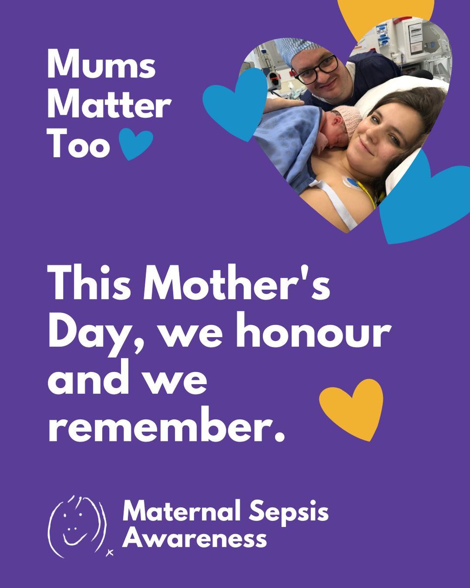 Today, we honour all mums: the ones holding their children close, the ones missing a child and the ones who are deeply missed themselves.

Shockingly sepsis accounts for around 9% of maternal deaths in the UK and is on the rise, leaving families devastated.