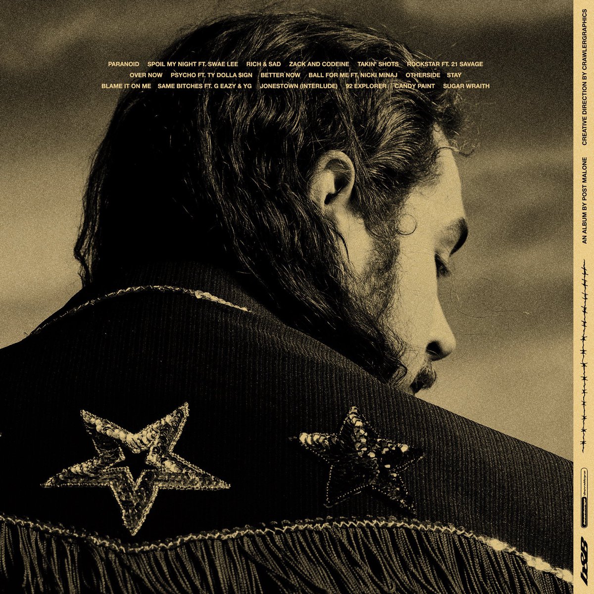 “Beerbongs &amp; Bentleys” by Post Malone

(2018)