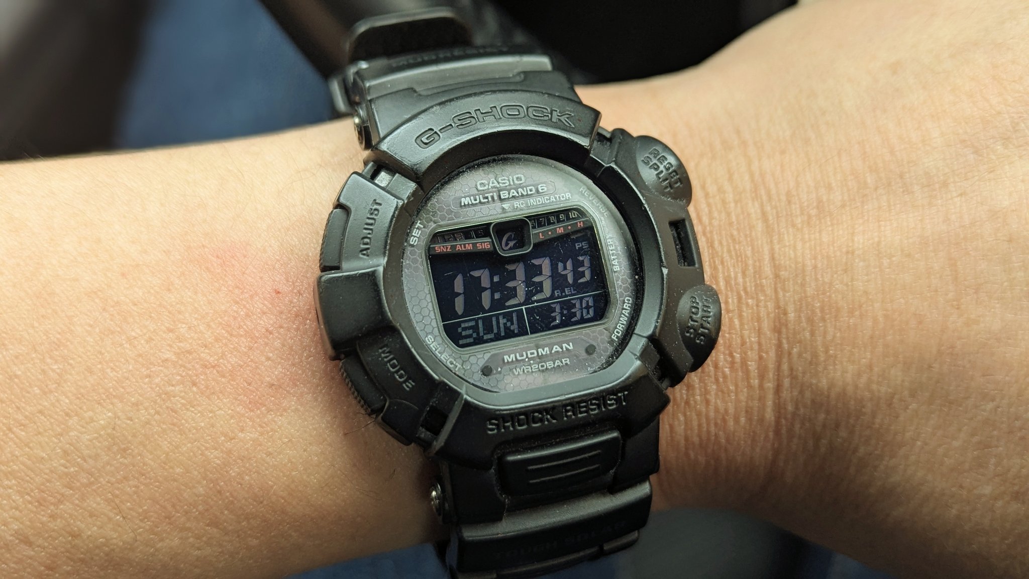 G-SHOCK Gショック 電波 ソーラー マッドマン MUDMAN 腕時計