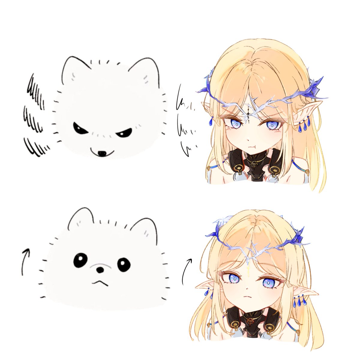 Obyake's tweet image. 流行りのでカルテジア💙ྀི

#WutheringWaves  #Cartethyia #カルテジア
#WuWafanart #명조 #鳴潮