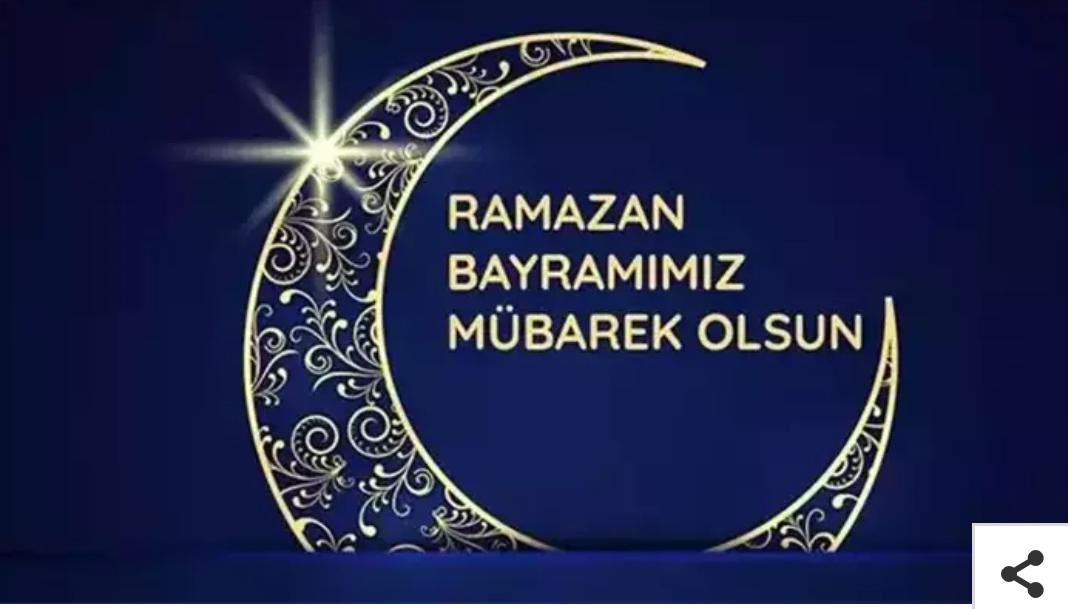 Mübarek Ramazan Bayramımızı kutlar Gönül Coğrafyamızdaki Kardeşlerimizle birlikte, Sevdiklerinizle  nice mutlu, sağlıklı ve huzurlu bayramlar dilerim. 🤲