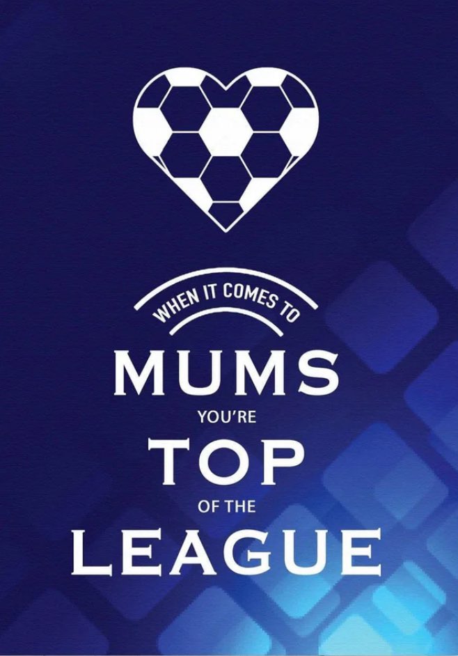 Wishing all our grassroots mums &amp; the wider community mums a very special Mother’s Day 
Also sparring a thought &amp; prayer for the mums who are physically no longer with us ⚽️