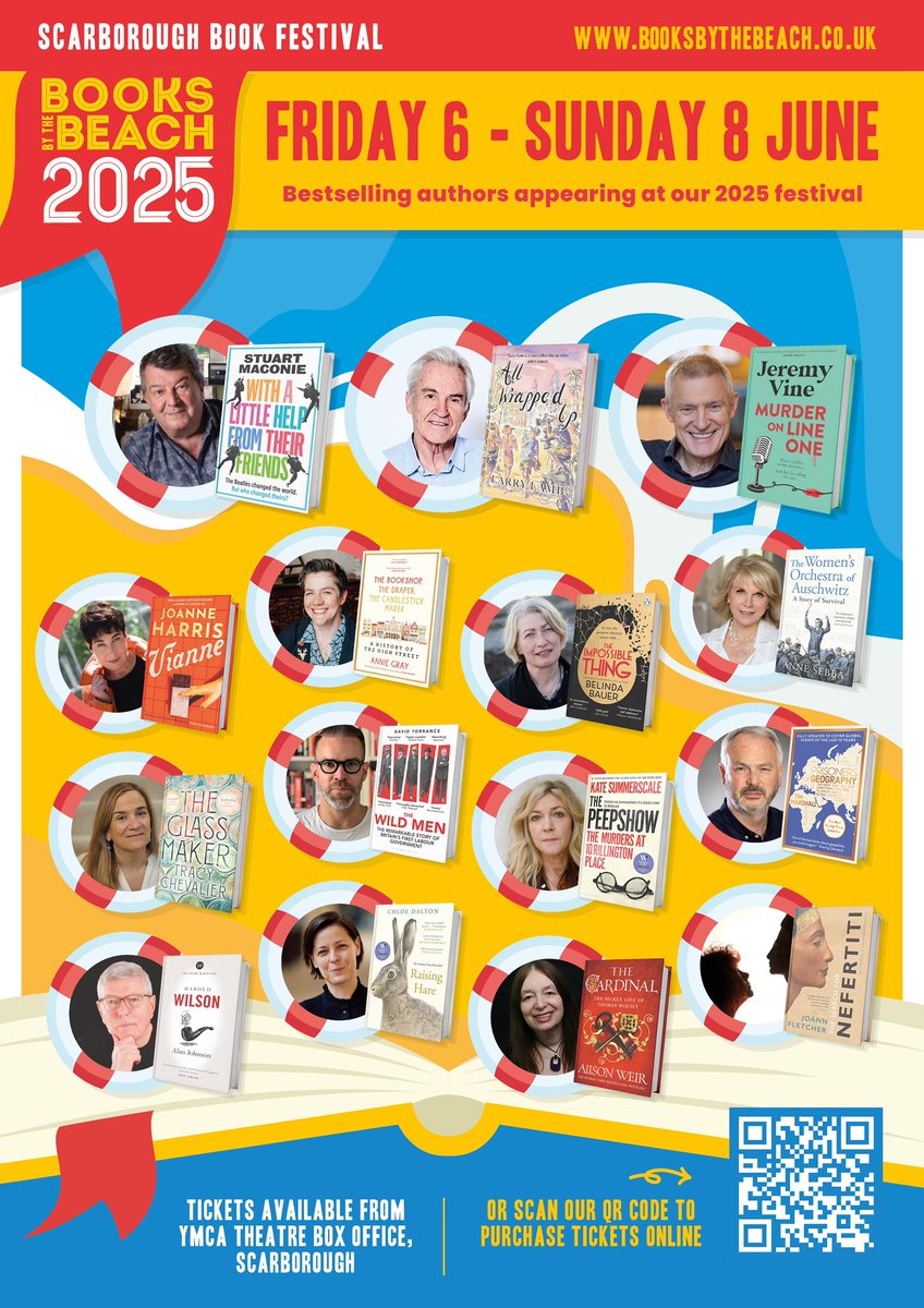 Books by the Beach (@scarboroughbook) on Twitter photo Why not treat mum to tickets at #scarborough book festival #HappyMothersDay ⦠tickets here:- ymcatheatre.uk/books
<a href="/ScarboroughWeb/">scarborough.co.uk</a> <a href="/ScarboroughUK/">Visit Scarborough</a> <a href="/alan_books/">Alan Johnson Books</a> <a href="/BooksUpNorth/">Sarah Tyson</a> <a href="/GerryFoleyTV/">Gerry Foley</a> <a href="/annesebba/">Anne Sebba</a> <a href="/ImmortalEgypt/">Immortal Egypt: Prof. Joann Fletcher</a> <a href="/larrylamb47/">Larry Lamb</a> <a href="/AlisonWeirBooks/">Alison Weir</a> <a href="/Joannechocolat/">Joanne Harris</a> <a href="/theJeremyVine/">Jeremy Vine | Here, on Insta & Facebook</a> Why not treat mum to tickets at #scarborough book festival #HappyMothersDay ⦠tickets here:- ymcatheatre.uk/books
<a href="/ScarboroughWeb/">scarborough.co.uk</a> <a href="/ScarboroughUK/">Visit Scarborough</a> <a href="/alan_books/">Alan Johnson Books</a> <a href="/BooksUpNorth/">Sarah Tyson</a> <a href="/GerryFoleyTV/">Gerry Foley</a> <a href="/annesebba/">Anne Sebba</a> <a href="/ImmortalEgypt/">Immortal Egypt: Prof. Joann Fletcher</a> <a href="/larrylamb47/">Larry Lamb</a> <a href="/AlisonWeirBooks/">Alison Weir</a> <a href="/Joannechocolat/">Joanne Harris</a> <a href="/theJeremyVine/">Jeremy Vine | Here, on Insta & Facebook</a>