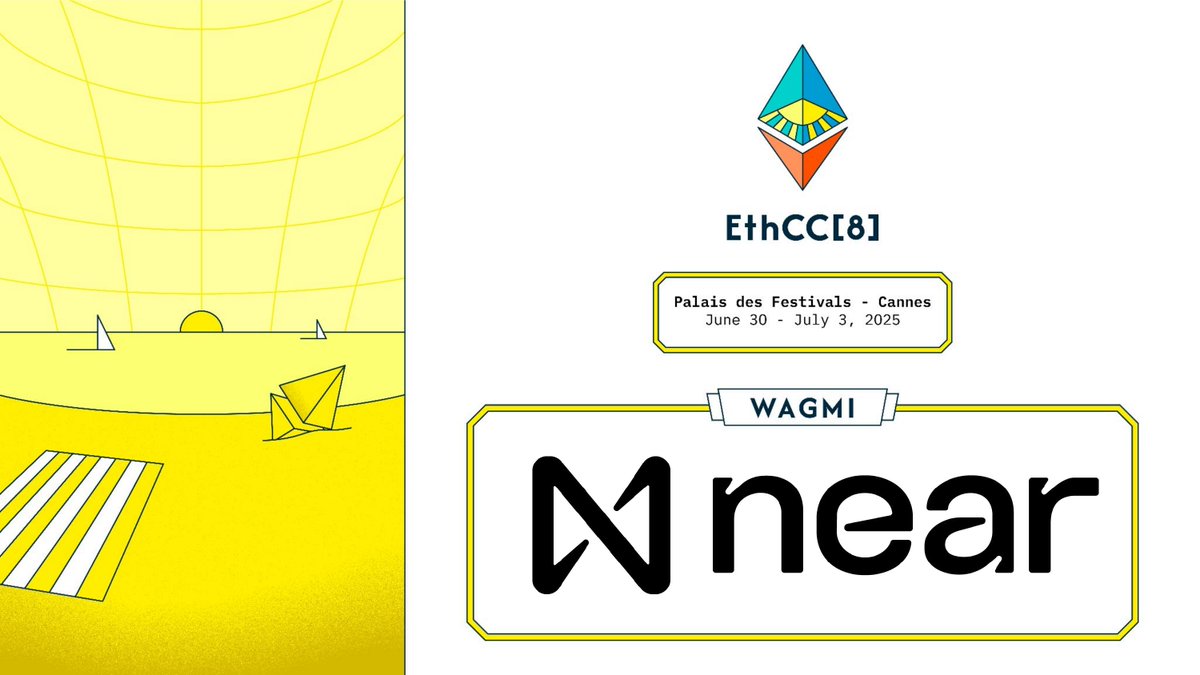 EthCC - Ethereum Community Conference (@ethcc) on Twitter photo Thank you <a href="/NEARProtocol/">NEAR Protocol</a> for supporting us this year as a WAGMI sponsor! ๐ช
NEAR Protocol is a fully sharded, performant, scalable, and secure blockchain with over 34 million monthly active users, powering the user-owned internet and serving as the blockchain for AI. Thank you <a href="/NEARProtocol/">NEAR Protocol</a> for supporting us this year as a WAGMI sponsor! ๐ช
NEAR Protocol is a fully sharded, performant, scalable, and secure blockchain with over 34 million monthly active users, powering the user-owned internet and serving as the blockchain for AI.