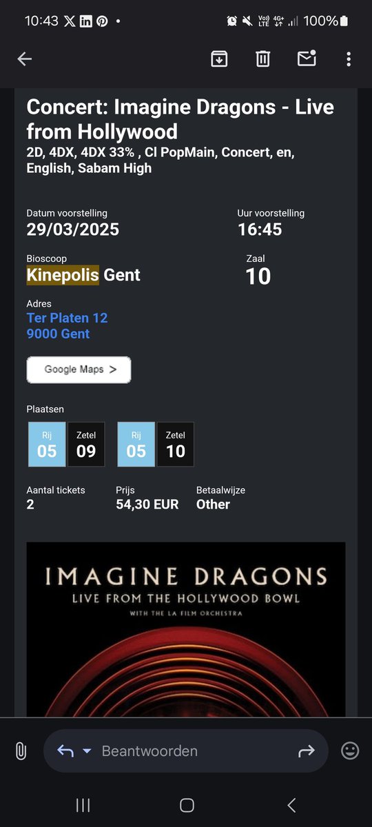 ๐ค Lost It All ๐ค (@onmarssarah) on Twitter photo Went to the movie theater in Belgium for this. It was great ๐โค๏ธ <a href="/Imaginedragons/">Imagine Dragons</a> <a href="/DanReynolds/">Dan Reynolds</a> <a href="/WayneSermon/">Wayne Sermon</a> <a href="/benamckeee/">โฎ</a> Went to the movie theater in Belgium for this. It was great ๐โค๏ธ <a href="/Imaginedragons/">Imagine Dragons</a> <a href="/DanReynolds/">Dan Reynolds</a> <a href="/WayneSermon/">Wayne Sermon</a> <a href="/benamckeee/">โฎ</a>