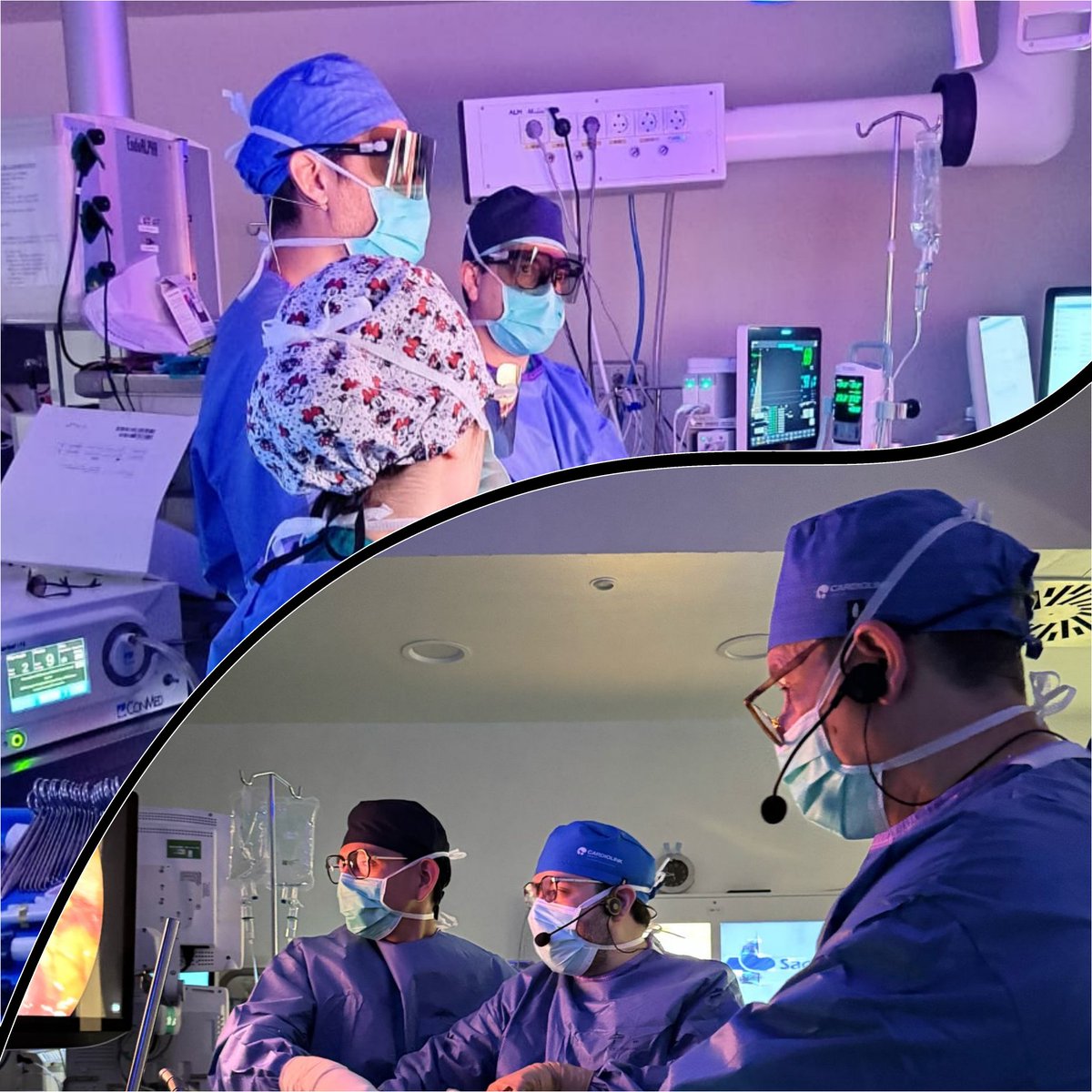 S. de Cir. General - Hospital de Medina del Campo (@cgdmedina) on Twitter photo Así cerramos con éxito el 2° día de cirugías en directo en las XVII JORNADAS DE CIRUGÍA LAPAROSCÓPICA
Un orgullo compartir conocimientos y técnica:
✅ Bipartición intestinal–Dr.<a href="/CarlosAbrilVega/">Carlos Abril Vega</a> <a href="/Gabboddg/">Gabriel Díaz Del Gobbo</a>
✅ eTEP con brazo robótico Dex–Dr.<a href="/Villawolf26/">Rafael Villalobos PhD FEBS - AW</a>
#ParedAbdominal #RGE #eTEP Así cerramos con éxito el 2° día de cirugías en directo en las XVII JORNADAS DE CIRUGÍA LAPAROSCÓPICA
Un orgullo compartir conocimientos y técnica:
✅ Bipartición intestinal–Dr.<a href="/CarlosAbrilVega/">Carlos Abril Vega</a> <a href="/Gabboddg/">Gabriel Díaz Del Gobbo</a>
✅ eTEP con brazo robótico Dex–Dr.<a href="/Villawolf26/">Rafael Villalobos PhD FEBS - AW</a>
#ParedAbdominal #RGE #eTEP