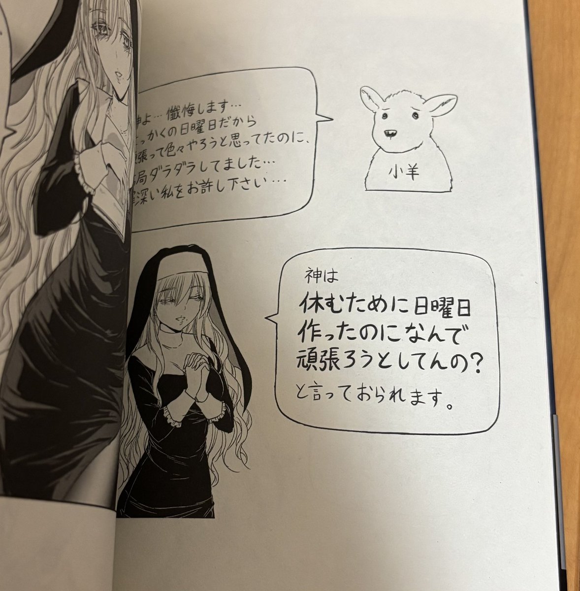 力技のシスター、このページが最高だった https://t.co/5CmiXnj4er