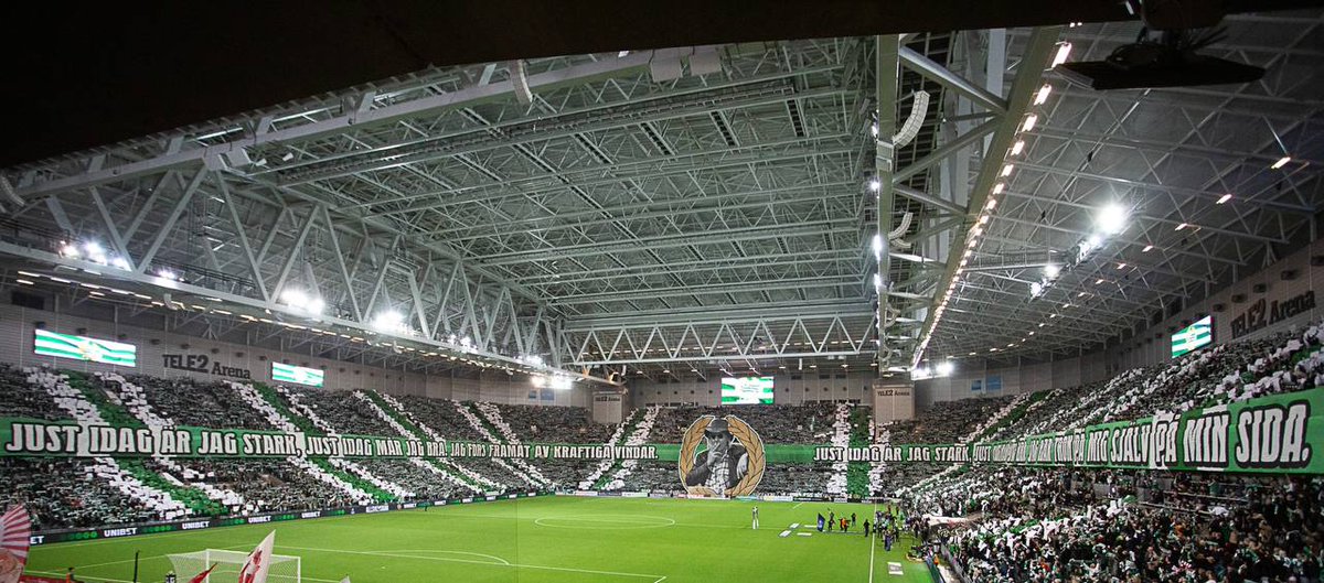 TIFOINFO

Låt alla ark ligga kvar på sin plats.
Har du ett ark på din plats? Håll upp arket! 
Har du inget ark på din plats? Håll upp din halsduk! 

#Bajen