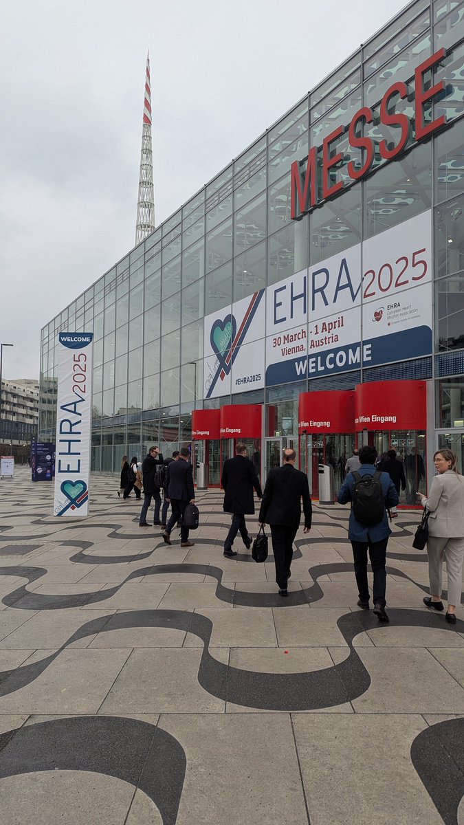 Very excited for to be at #EHRA2025 !