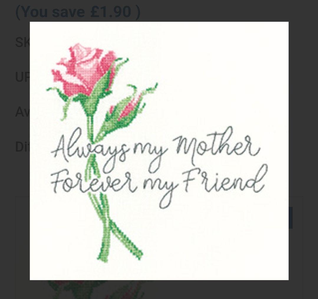 Happy mothers day, to anyone out there that acts as mother to someone in some way. 
 #mariescrossstitch
#crossstitch
#mcs
#mariescrafts