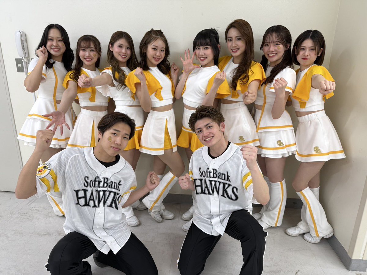 SoftBank HAWKS チアリーダー衣装 130