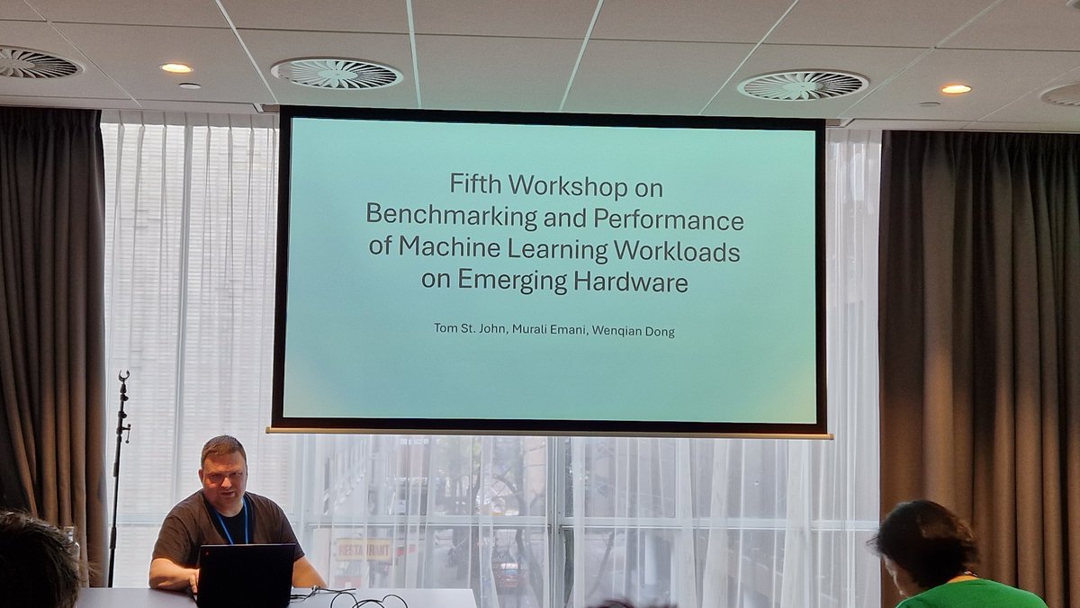 Kick-off of MLBench workshop at <a href="/ASPLOSConf/">ASPLOS</a> 2025! 🙂
