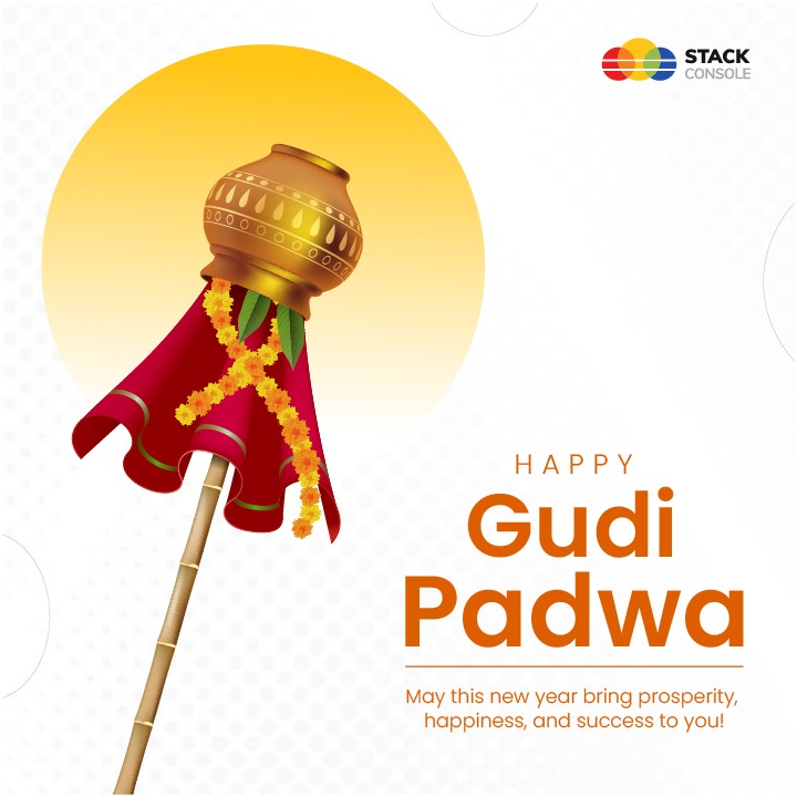 stackconsole's tweet image. 🌿✨ Happy Gudi Padwa! ✨🌿
A new year, a new beginning! Let’s embrace growth, opportunities, and success with the spirit of resilience and victory. Wishing you prosperity and happiness in the year ahead! 🚀
#GudiPadwa #NewBeginnings #Success #Growth