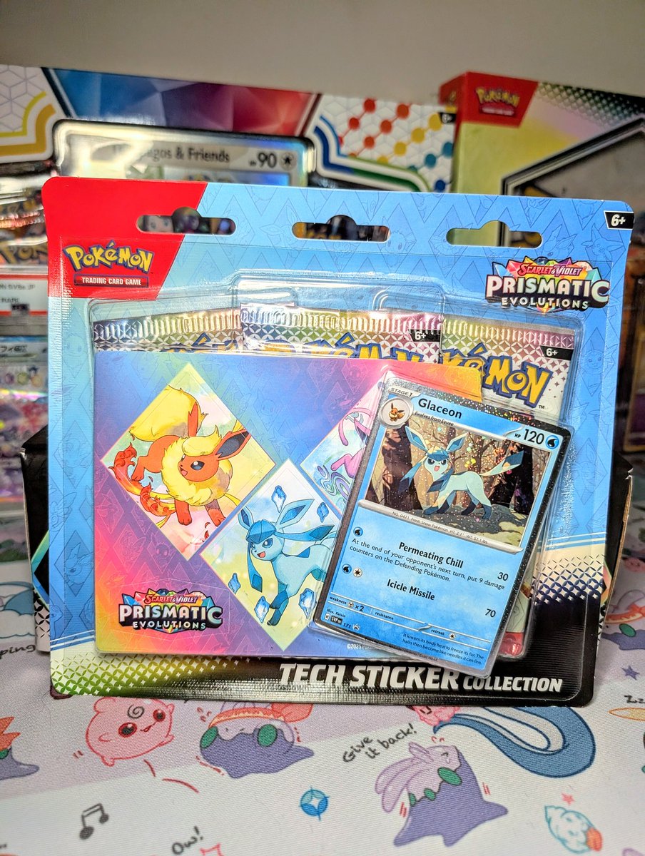 ari_pokelove (@ari_pokelove) on Twitter photo ❄️ End of Winter Prismatic Giveaway! ❄️
Me and @cardcurioconn are teaming up to give away this Tech Sticker Collection!
How to enter:
1. Like this post 🩵 and retweet 🔄
2. Follow <a href="/ari_pokelove/">ari_pokelove</a> and @cardcurioconn ⭐
3. Comment your favorite ice type pokemon! 🌨️
Ends 4/6 ❄️ End of Winter Prismatic Giveaway! ❄️
Me and @cardcurioconn are teaming up to give away this Tech Sticker Collection!
How to enter:
1. Like this post 🩵 and retweet 🔄
2. Follow <a href="/ari_pokelove/">ari_pokelove</a> and @cardcurioconn ⭐
3. Comment your favorite ice type pokemon! 🌨️
Ends 4/6