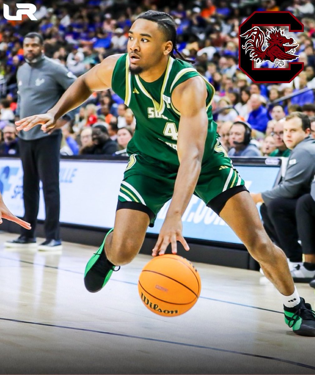 Sam Kayser (@247hshoops) on Twitter photo NEWS: South Florida transfer Kobe Knox will visit South Carolina and Lamont Paris on Monday, he told <a href="/LeagueRDY/">League Ready</a>.
Knox began his career playing one season at Grand Canyon before playing the last two at South Florida. The brother of Arkansas wing Karter Knox.
He averaged 10.8PPG, NEWS: South Florida transfer Kobe Knox will visit South Carolina and Lamont Paris on Monday, he told <a href="/LeagueRDY/">League Ready</a>.
Knox began his career playing one season at Grand Canyon before playing the last two at South Florida. The brother of Arkansas wing Karter Knox.
He averaged 10.8PPG,