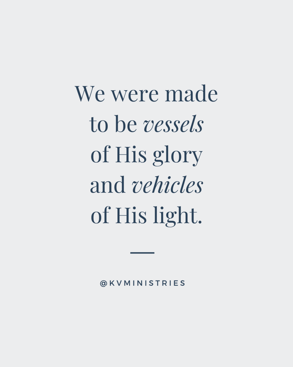 kvministries's tweet photo. The world doesn’t need more darkness, it needs sons and daughters walking in the fullness of who they are called to be! You weren’t made to blend in, stay hidden, or live small. You were created to be a vessel of His glory and a vehicle of His light!

Jesus said, “You are the light of the world.” That means you carry Heaven’s presence and are called to release it into every sphere of influence!