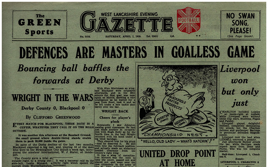 It's Not Orange, It's Tangerine!🍊 (@_inoit) on Twitter photo 🗓#OnThisDay in 1⃣9⃣5⃣0⃣! #UTMP
⚽️Derby County 0⃣-0⃣Blackpool
👉DEFENCES ARE MASTERS IN GOALLESS GAME
📰The Green - 7⃣5⃣ years of Seasiders history
👀 Read this & other Green match reports here: tangerines.co.uk/2025/04/1-apri…
🍊<a href="/_INOIT/">It's Not Orange, It's Tangerine!🍊</a> | <a href="/Blackpoolfc/">Blackpool FC</a> | <a href="/dcfcofficial/">Derby County</a> 🗓#OnThisDay in 1⃣9⃣5⃣0⃣! #UTMP
⚽️Derby County 0⃣-0⃣Blackpool
👉DEFENCES ARE MASTERS IN GOALLESS GAME
📰The Green - 7⃣5⃣ years of Seasiders history
👀 Read this & other Green match reports here: tangerines.co.uk/2025/04/1-apri…
🍊<a href="/_INOIT/">It's Not Orange, It's Tangerine!🍊</a> | <a href="/Blackpoolfc/">Blackpool FC</a> | <a href="/dcfcofficial/">Derby County</a>