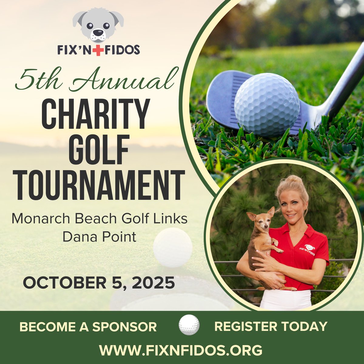 It’s that time!! Join me for my nonprofit <a href="/Fixnfidos/">Fixnfidos</a> 5th Annual Golf Tournament! Sign up here: fix-n-fidos-golf.perfectgolfevent.com
