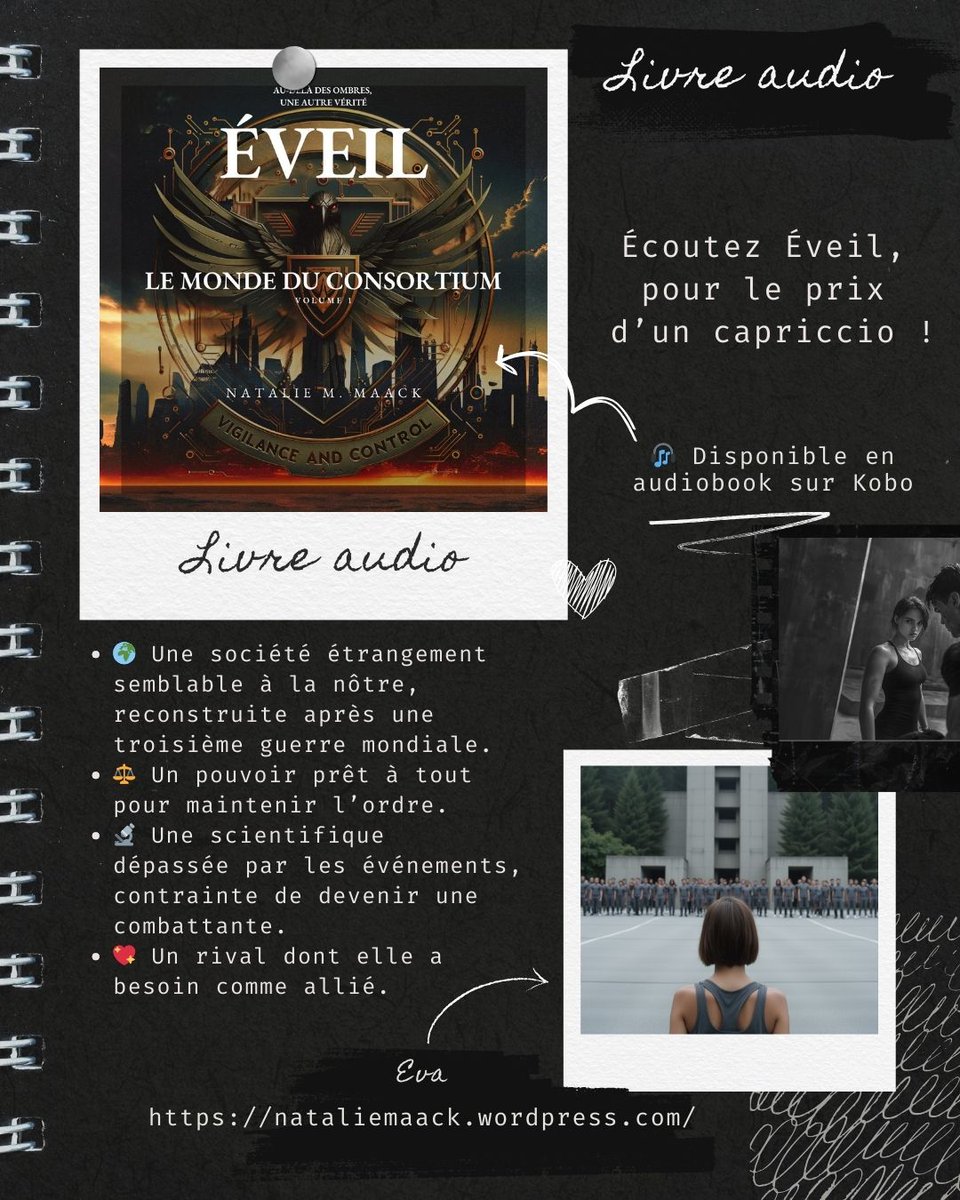 Écoutez Éveil, Le Monde du Consortium T1 pour le prix d’un capriccio !
🎧 Disponible en audiobook sur Kobo : Éveil, Le Monde du Consortium T1
kobo.com audiobook/eveil-le-monde-du-consortium
#livresaudio #audiobookfrancais #ecouter #livreaudio