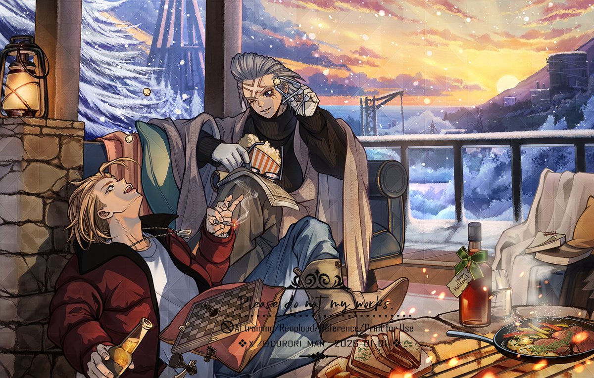 【カレンダーイラストのご紹介】
1月のイラストはcöro様（X.com/C0R0RI_MAN）にご担当いただきました。
ありがとうございました！