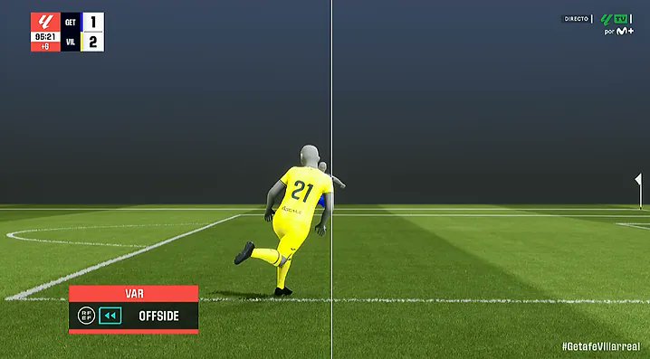 🟡 El fuera de juego para anular el gol del <a href="/VillarrealCF/">Villarreal CF</a>. 3 goles anulados MUY dudosos...