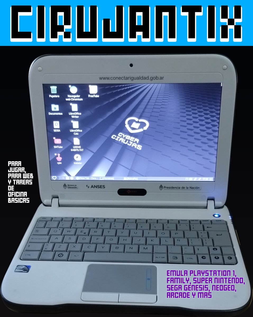 Nueva actualización de CirujAntix #Linux basado en #Antix basado en #Debian 29/03/2025

- Se actualizaron los paquetes a Antix 23.2
- Ahora ambas iso son compatibles con Ventoy.

cybercirujas.rebelion.digital/foro/viewtopic…