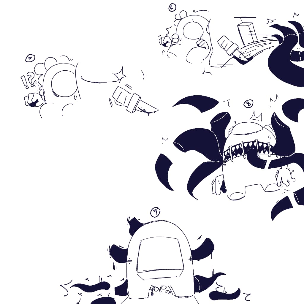 bruh. 
#amongusart #amongUs #amongusoc #amongusfanart #amongusComic #uhh