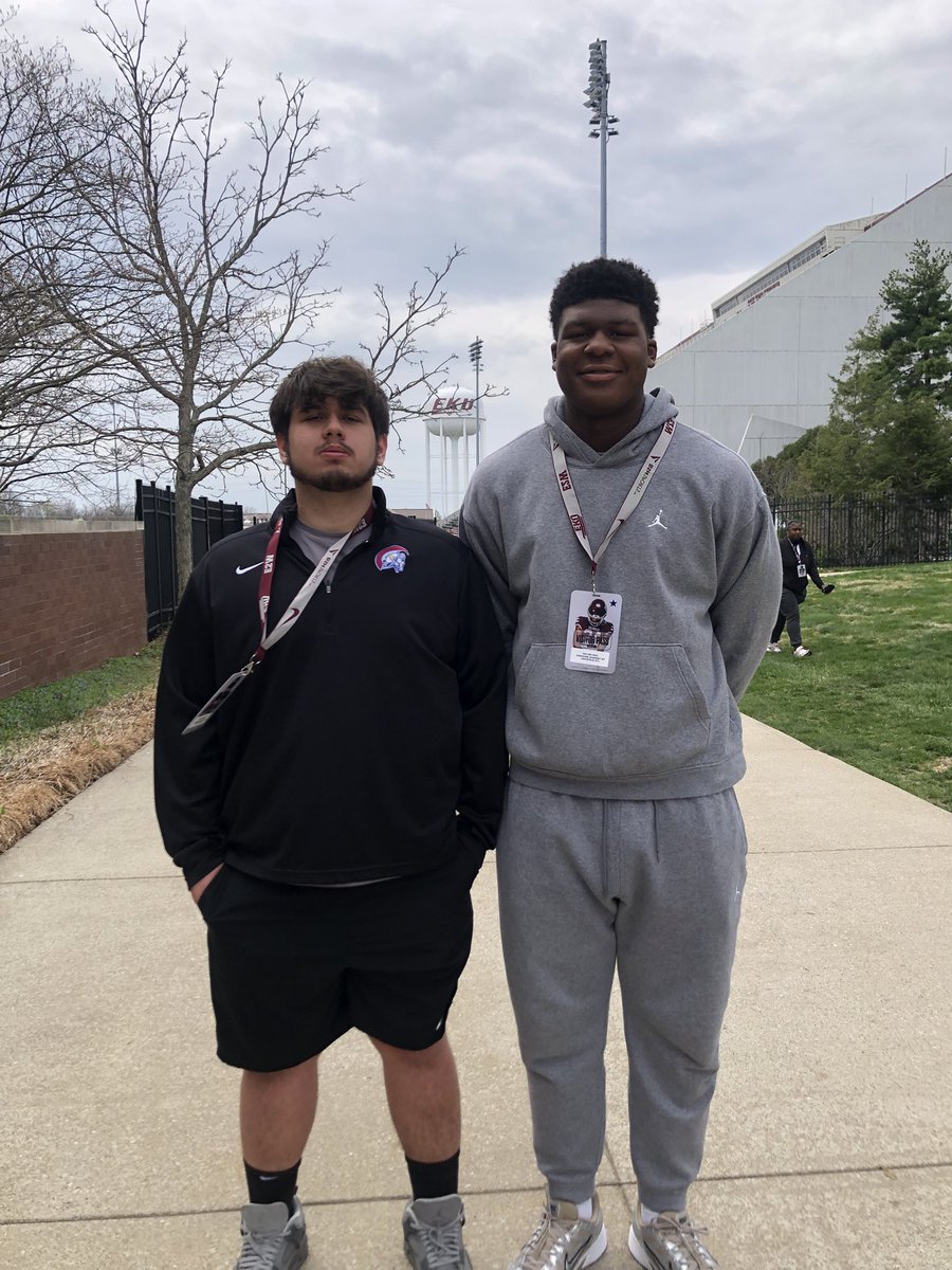 AlexGlinLS's tweet image. Had a great time at @EKUFootball yesterday! Thank you to @CoachWatson9, @CoachDerekDay and the rest of the EKU staff for the hospitality!
@centurions_fb