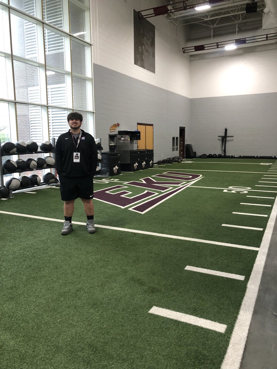 AlexGlinLS's tweet image. Had a great time at @EKUFootball yesterday! Thank you to @CoachWatson9, @CoachDerekDay and the rest of the EKU staff for the hospitality!
@centurions_fb