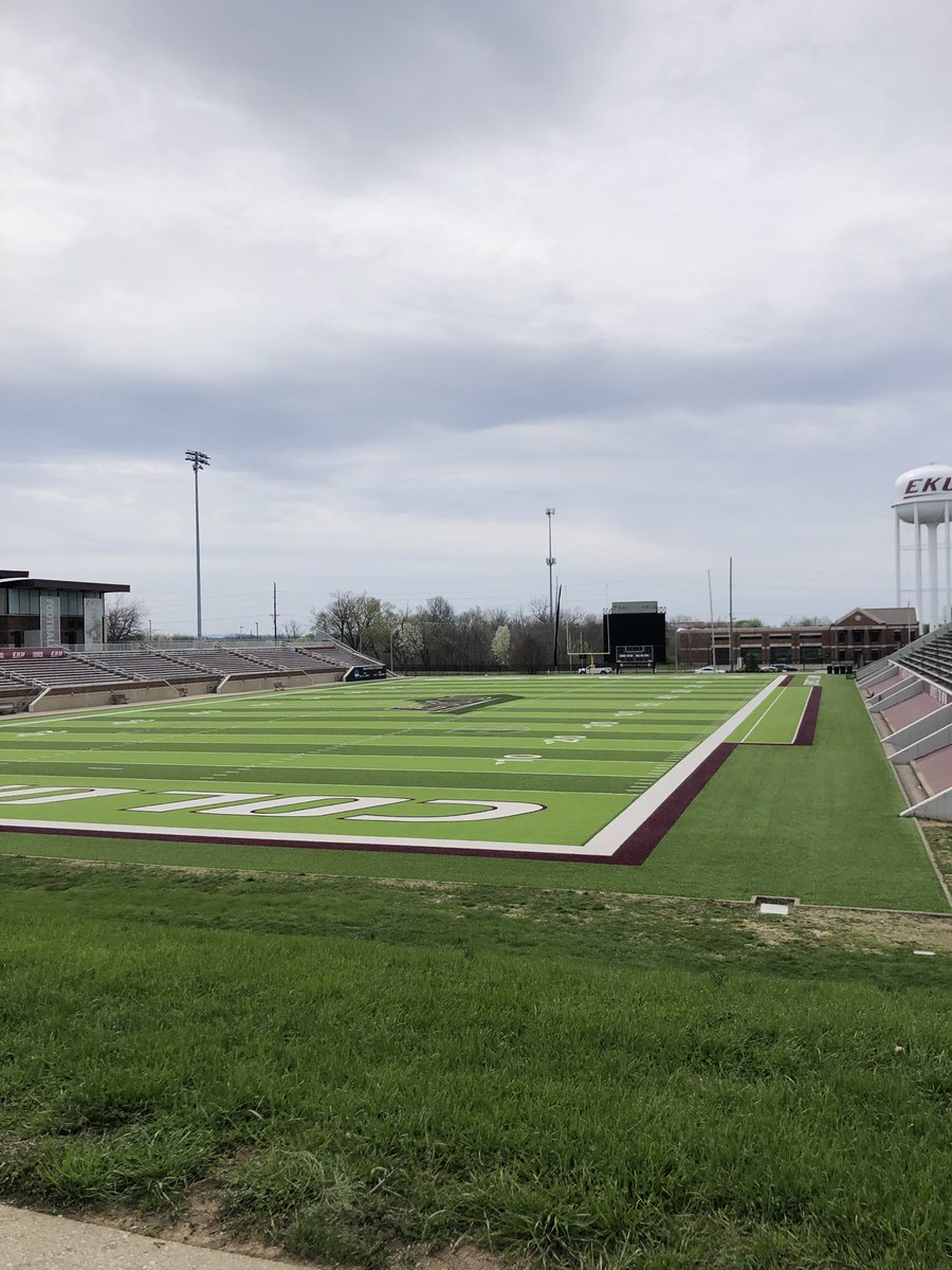 AlexGlinLS's tweet image. Had a great time at @EKUFootball yesterday! Thank you to @CoachWatson9, @CoachDerekDay and the rest of the EKU staff for the hospitality!
@centurions_fb