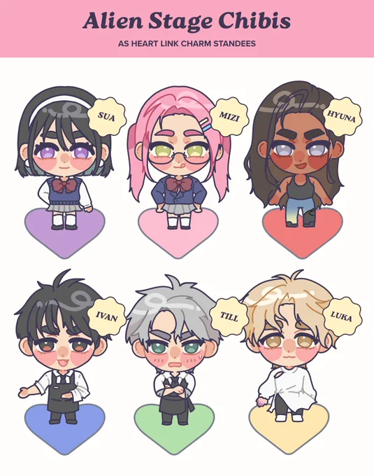 theyre so eepy.... do not separate my doomed couples!!!#ALNST #alienstage #Doujima2025 