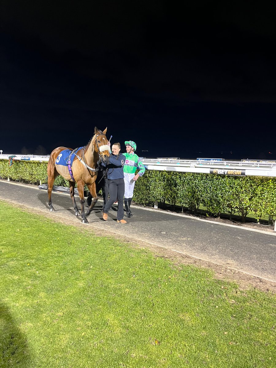 ReadForSpeed1's tweet photo. Good to get our first runner of 2025 out the way. Was a cracking night at Newcastle races 💚🩶💚🩶@NewcastleRaces https://t.co/I1QWTwEZW0