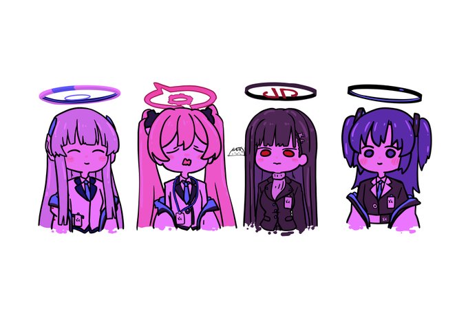 #上手いとか下手とかそういうのは関係なく自分が気に入ってる絵 #ブルアカ 毒セミナー pixiv辞典つくってもらえました