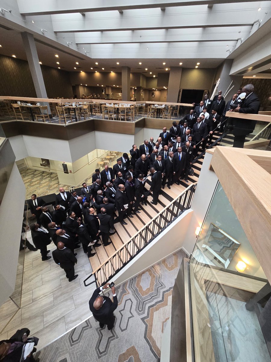 LGCogic's tweet photo. 1st Jurisdiction 2025 100 men in black retreat https://t.co/ykSyWL3NHI