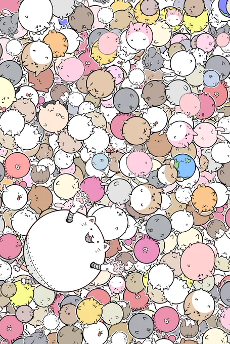 猫の絵だよ 