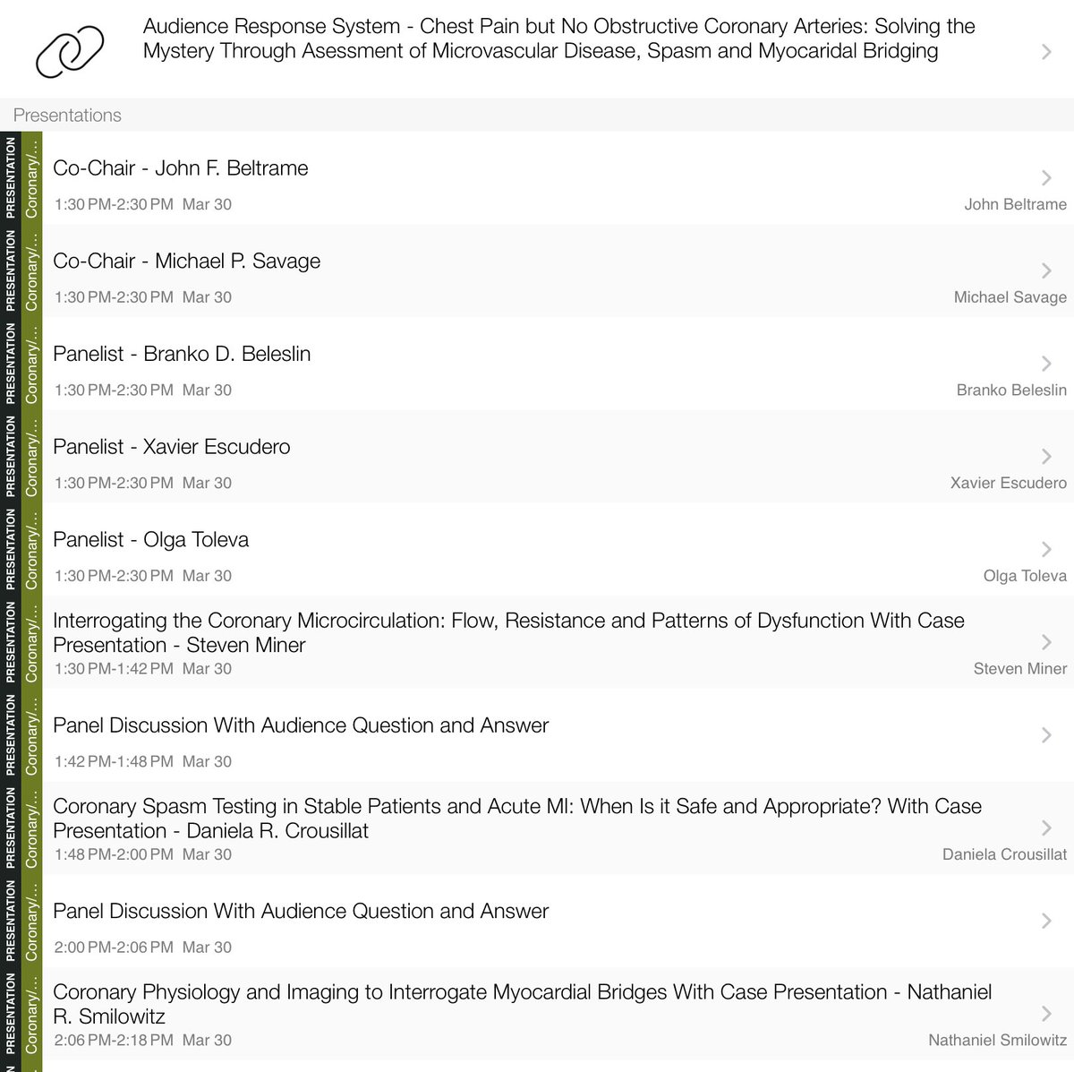 Michael Savage (@docsavagetju) on Twitter photo Looking forward to this session on #ANOCA <a href="/1/">1</a>:30 today in S501B #ACC25 <a href="/ChangeAtHeart/">Olga Toleva</a> <a href="/SteveMiner1967/">Steve Miner</a> <a href="/InocaInternati1/">INOCA INTERNATIONAL</a> <a href="/Heartspasms1/">spasmlife</a> <a href="/DrMarthaGulati/">Dr. Martha Gulati ♥️🫀❤️🩹🇨🇦</a> <a href="/mmamas1973/">Mamas A. Mamas</a> <a href="/FaroucJaffer/">Farouc Jaffer MD PhD</a> <a href="/timir_paul/">Timir Paul, MD, PhD, FACC, FSCAI, FAHA</a> <a href="/HenrytTimothy/">Timothy Henry</a> <a href="/rdeibs/">Regina Deible</a> <a href="/djc795/">David J. Cohen, MD, MSc</a> <a href="/nadia_sutton/">Nadia Sutton</a> <a href="/JanetWeiMD/">Janet Wei MD</a> <a href="/SABOURETCardio/">SABOURETCardiologist</a> <a href="/fischman_david/">David L. Fischman</a> Looking forward to this session on #ANOCA <a href="/1/">1</a>:30 today in S501B #ACC25 <a href="/ChangeAtHeart/">Olga Toleva</a> <a href="/SteveMiner1967/">Steve Miner</a> <a href="/InocaInternati1/">INOCA INTERNATIONAL</a> <a href="/Heartspasms1/">spasmlife</a> <a href="/DrMarthaGulati/">Dr. Martha Gulati ♥️🫀❤️🩹🇨🇦</a> <a href="/mmamas1973/">Mamas A. Mamas</a> <a href="/FaroucJaffer/">Farouc Jaffer MD PhD</a> <a href="/timir_paul/">Timir Paul, MD, PhD, FACC, FSCAI, FAHA</a> <a href="/HenrytTimothy/">Timothy Henry</a> <a href="/rdeibs/">Regina Deible</a> <a href="/djc795/">David J. Cohen, MD, MSc</a> <a href="/nadia_sutton/">Nadia Sutton</a> <a href="/JanetWeiMD/">Janet Wei MD</a> <a href="/SABOURETCardio/">SABOURETCardiologist</a> <a href="/fischman_david/">David L. Fischman</a>